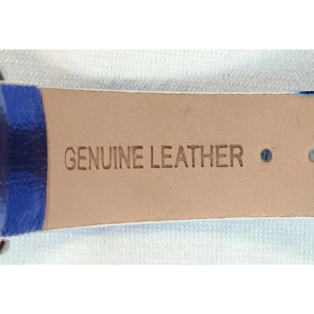 Boum Ombre Women's Blue Wrist Watch Leather Band, New in Box